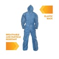 Bib Overalls | KleenGuard KCC 58515 KleenGuard A20 Coveralls - Blue Denim (24/Carton) image number 2