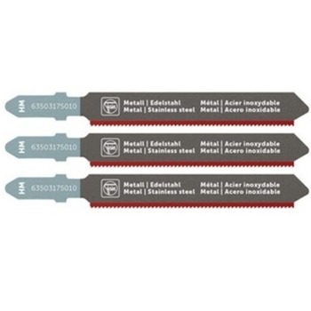 Fein (3/Pack) 2-3/8 in. 24 TPI HM Carbide T-Shank Jigsaw Blade