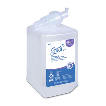HAND SANITIZERS | Scott 34700 6-Piece/Carton Control Super Moisturizing 1000 mL Foam Hand Sanitizer - Clear