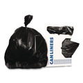 Trash Bags | Heritage D8046HK 40 in. x 46 in. 45 gal. 0.7 mil. Linear Low-Density Can Liners - Black (250/Carton) image number 0