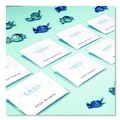 Label & Badge Holders | Avery 74461 3.5 in. x 2.25 in. Top Load Clip-Style Badge Holder with Laser/Inkjet Insert - White (100/Box) image number 4