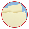 Office Jansan | Smead 10333 Interior File Folders with 1/3-Cut Right Tabs - Letter, Manila (100/Box) image number 4