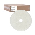 Just Launched | Boardwalk BWK4020NAT 20 in. dia. Burnishing Floor Pads - Natural White (5-Piece/Carton) image number 1