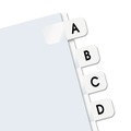 Office Jansan | Redi-Tag B31005 Legal Index Tabs, 1/12-Cut Tabs, A-Z, White, 0.44-in Wide, 104/pack image number 3