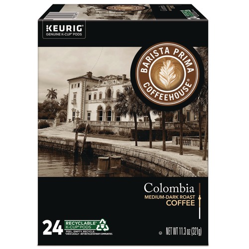 Bulk Savings Pricing 2 | Barista Prima Coffeehouse 5000330094 K-Cups Coffee Pack - Colombia (24/Box) image number 0