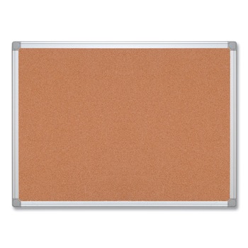 MasterVision CA271790 Earth Series 72 in. x 48 in. Aluminum Frame Cork Board