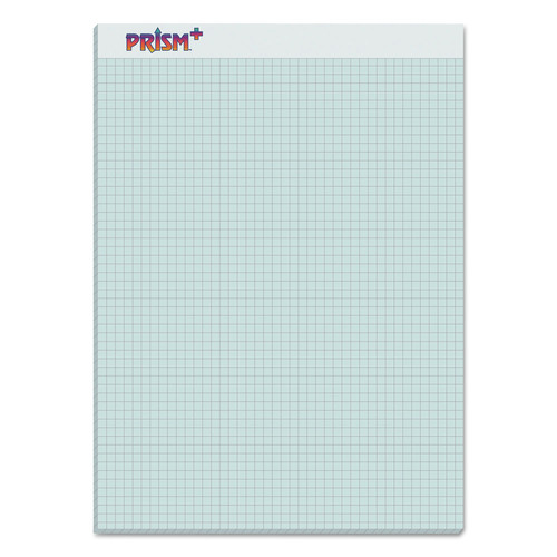 Just Launched | TOPS 76581 Prism Quadrille Perforated Pads, 5 Sq/in Quadrille Rule, 8.5 X 11.75, Blue, 50 Sheets, 12/pack image number 0