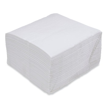 Boardwalk 17 in. x 17 in. 1-Ply Dinner Napkin - White (3000/Carton)
