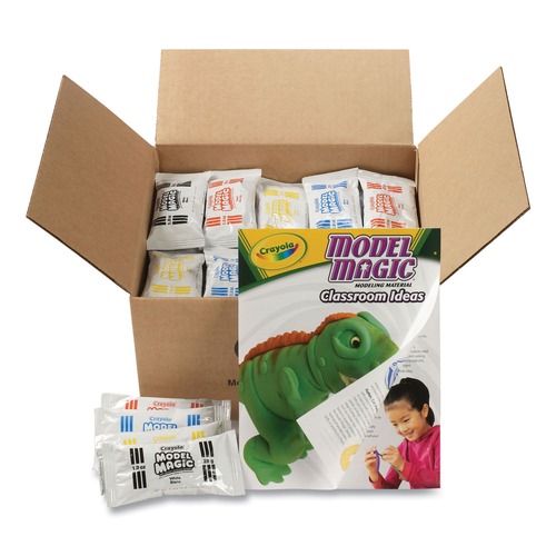 Clay & Modeling | Crayola 236002 Model Magic Modeling Compound, 1 Oz Each Packet Assorted, 6 Lbs. 13 Oz image number 0