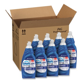 Dawn Professional 80730044 38 oz. Heavy-Duty Manual Pot/Pan Dish Detergent - Original Scent (8/Carton)