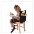  | Victor 30101 11 x 15.5 x 14 Elastic-Back Seat Sack for Chairs 12 in. to 17 in. Wide - Black image number 1