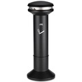 Labor Day Sale! Save $30 off $199! | Rubbermaid Commercial FG9W3400BLA 6.7 Gallon 41-1/2 in. High Infinity Ultra-High Capacity Smoking Receptacle - Black image number 0