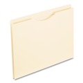  | Pendaflex 22100EE 1 in. Expansion 2-Ply Letter Size Reinforced File Jackets - Manila (50/Box) image number 1