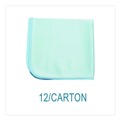 Cleaning & Janitorial Supplies | Rubbermaid Commercial FGQ63000BL00 Executive Series Hygen 16 in. x 16 in. Microfiber Glass Cleaning Cloths - Blue (12/Carton) image number 2