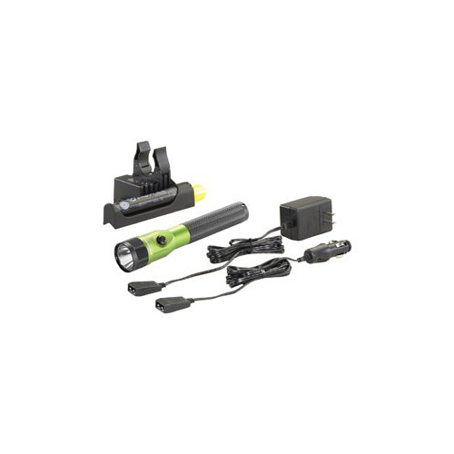 Flashlights | Streamlight 75636 Stinger LED Rechargeable Flashlight with PiggyBack Charger (Lime Green) image number 0
