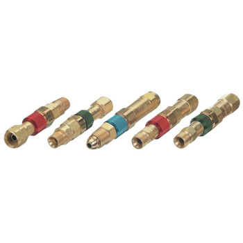 AIR TOOL ADAPTORS | Western Enterprises QDB34 QDB302 (Male) Plug, QDB303 (Female) Socket, Inert Gas Hose-to-Machine Quick-Connects