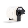 Bulk Savings Pricing 2 | Brother DK1202 2.4 in. x 3.9 in. Die-Cut Shipping Labels - White (1-Roll) image number 2
