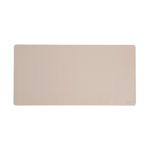 Desk Accessories & Office Organizers | Smead 64831 31.5 x 15.7 Vegan Leather Desk Pads - SandStone image number 0