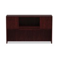  | Alera ALEVA286015MY Valencia Series 58.88 in. x 15 in. x 35.38 in. Hutch with Doors - Mahogany image number 1