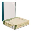  | Oxford 57872EE Earthwise Recycled Clear Front Letter Size Report Covers - Blue (25/Box) image number 0