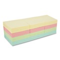 Office Jansan | Universal UNV35695 3 in. x 3 in. Self-Stick Notes Pads - Pastel (24/Pack) image number 5