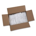 Cutlery | Boardwalk BWKKNIFEHWPPWH Heavyweight Polypropylene Knife Cutlery - White (1000/Carton) image number 2