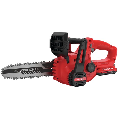 Chainsaws | Factory Reconditioned Craftsman CMCCS610D1R V20 Brushed Lithium-Ion 10 in. Cordless Chainsaw Kit (2 Ah) image number 0