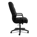 Office & Office Supplies | HON H2091.H.CU10.T 17 in. - 21 in. Seat Height Pillow-Soft 2090 Series Executive High-Back Swivel/Tilt Chair Supports Up to 300 lbs. - Black image number 2