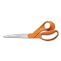 Craft Supplies | Fiskars 1069757 11.13 in. Long 9 in. Cut Length Dressmaker Shears - Orange Handle image number 0