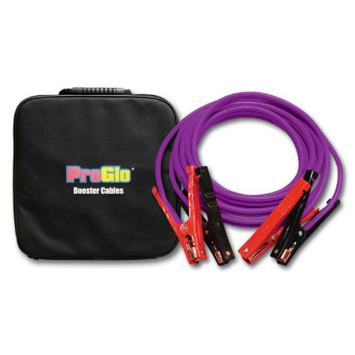 Jumper Cables and Starters | Century Wire D1110616PR Pro Glo Purple Booster Cables with Ergonomic Grip image number 0