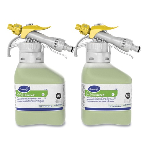 All-Purpose Cleaners | Diversey Care 94266308 Suma ElimineX 50.7 oz. Liquid D3.1 Spray (2/Carton) image number 0