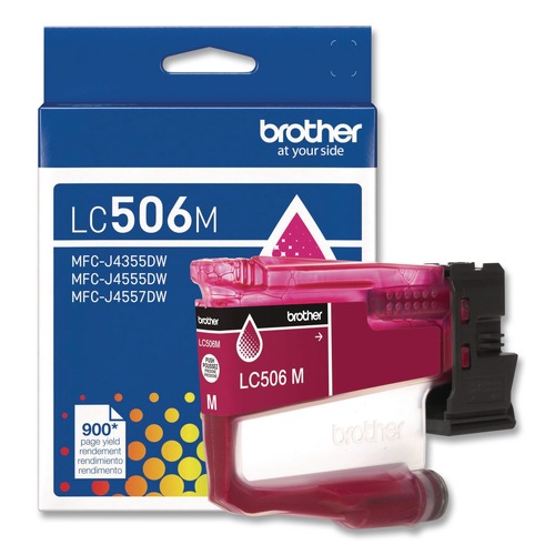 Ink & Toner | Brother LC506MS INKvestment 900 Page-Yield Ink - Magenta image number 0