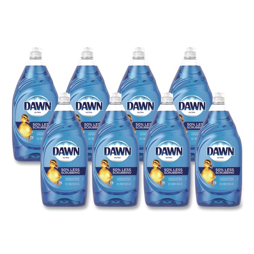 Cleaning & Janitorial Supplies | Dawn 01301 Ultra 38 oz. Bottle Liquid Dish Detergent - Dawn Original (8/Carton) image number 0