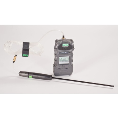 Detection Tools | MSA 10116927 ALTAIR Monochrome Display 10 ft. Line 1 ft. Probe 5X Gas Detector (LEL, O2, CO, H2S, SO2) - (Charcoal) image number 0