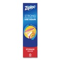 Food Service | Ziploc 351154BX 1 Gallon 1.75 mil 10.56 in. x 10.75 in. Double Zipper Storage Bags - Clear (38/Box) image number 3