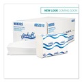 Cleaning Cloths | Windsoft WIN105 9.25 in. x 9.5 in. 1-Ply Multifold Paper Towels - White (16 Packs/Carton) image number 6