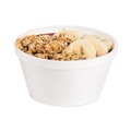 Food Trays, Containers, and Lids | Dart 8SJ20 8 oz. Extra Squat Foam Container - White (50/Carton) image number 6