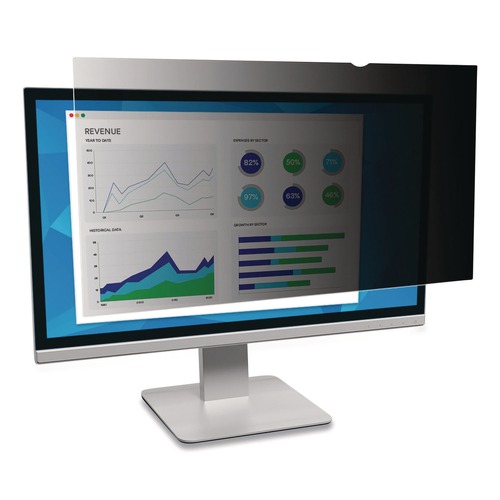 Office Accessories | 3M PF240W9B 16:9 Aspect Ratio Frameless Blackout Privacy Filter for 24 in. Widescreen Flat Panel Monitor image number 0