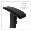  | Alera ALEIN49AKA10B Optional Height-Adjustable T-Arms for Essentia and Interval Series Chairs - Black (1-Pair) image number 4