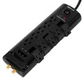 Innovera IVR71657 2880 Joules, 10 Outlets, 6 ft. Cord, Surge Protector - Black image number 0