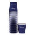 Cups and Lids | FLAVIA 25200018 10 oz. FLAVIA Design Hot Beverage Paper Cup - Blue (1000/Carton) image number 1