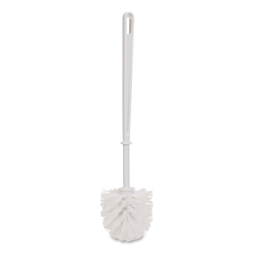 Cleaning Brushes | Boardwalk 96301-BWK Spiral Bowl Brush, 13-in Handle, White image number 0