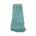 Bulk Savings Pricing 3 | Boardwalk BWK1200XL EcoMop Looped-End Recycled Fibers Mop Head - Green, Large image number 0