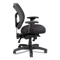 Office Chairs | Eurotech MFT945SL 18.9 in. to 22.4 in. Seat Height Apollo Multi-Function Mesh Task Chair Supports Up to 250 lbs. - Silver Seat/Back, Black Base image number 3