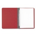 Office Jansan | ACCO A7025078A 8.5 in. x 11 in. 3 in. Capacity Two-Piece Prong Fastener Side Bound Report Cover with Tyvek Reinforced Hinge - Red image number 3