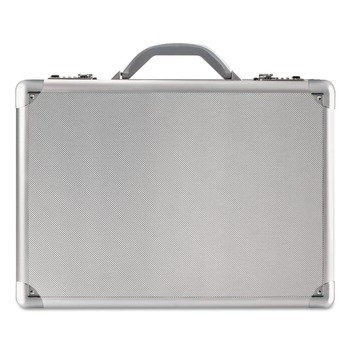 SOLO Pro 18 in. x 5 in. x 13 in. Aluminum Attache Fits Devices Up to 17.3 in. - Titanium
