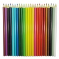 Office Jansan | Universal UNV55324 Woodcase 3 mm Colored Pencils - Assorted Colors (24/Pack) image number 1