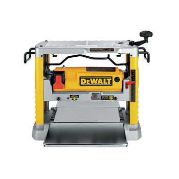 BENCH TOP PLANERS | Dewalt 120V 15 Amp Brushed 12-1/2 in. Corded Thickness Planer with Three Knife Cutter-Head