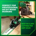 New Year New Savings! Save $25 off $150 | Metabo HPT C3606DPAM 36V MultiVolt Brushless Lithium-Ion 6-1/2 in. CordlessTrack Saw Kit (4 Ah) image number 8