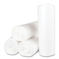 Cleaning & Janitorial Supplies | Inteplast Group S434817N 60 gal. 17 microns 43 in. x 48 in. High-Density Interleaved Commercial Can Liners - Clear (25 Bags/Roll, 8 Rolls/Carton) image number 1
